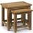 Julian Bowen Astoria Nesting Table 38x56cm 2pcs