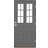 Leksandsdörren Tradition Granberg Ytterdörr Klarglas S 6000-N V (100x200cm)