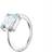 Efva Attling A Macaron Dream Ring - Silver/Topaz
