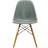 Vitra Eames DSW Fiberglass Köksstol 83cm