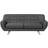 Beliani Bodo Soffa 188cm 3-sits