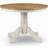 Julian Bowen Davenport Ivory/Light Oak Dining Table 106cm