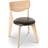 Tom Dixon Slab Leather Köksstol 77cm