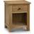 Julian Bowen Marlborough 1 Drawer Bedside Table 44x48cm