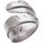 Heiring Feather Wide Ring - Silver