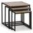 Julian Bowen Tribeca Nesting Table 45x45cm 3pcs