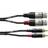 Cordial CFU FC 2XLR-2RCA 1.5m