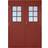 Scandidoor Standard Åmål Ytterdörr Klarglas S 4050-Y90R H (150x210cm)