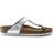 Birkenstock Gizeh Soft Footbed Natural Leather - Metallic Silver