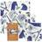 Bee's Wrap Bees and Bears Print Assorted Wrap S/M/L Bivoksdug 3stk