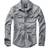 Brandit Riley Denim Shirt - Lichtgrijs