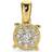 Nuran Coronet Pendant - Gold/Diamond