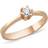 Nuran Star Ring - Rose Gold/Transparent