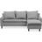 Beliani Elvenes Soffa 206cm 4-sits