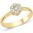 Nuran Flora Ring - Gold/Diamond