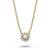 Nuran Coronet Pendant - Gold/Diamonds