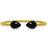 Caroline Svedbom Mini Drop Bracelet - Gold/Jet