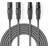 Nedis 2XLR-2XLR M-F 0.5m