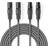 Nedis 2XLR-2XLR M-F 1.5m