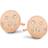 Spirit Icons Stardust Earrings - Rose Gold/Transparent