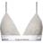 Calvin Klein Modern Cotton Lightly Lined Triangle Bralette - Grey Heather