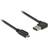 DeLock Left/Right Easy-USB USB A-USB Micro-B 2.0 Angled 3m