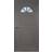 Scandidoor Standard Forsa Ytterdörr Frostat glas S 6502-Y V (100x200cm)