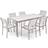 Beliani Vernio Patio Dining Set, 1 Table incl. 6 Chairs