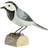 Wildlife Garden DecoBird Sädesärla Dekorationsfigur 7.5cm