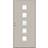 Swedoor Dice Ytterdörr Klarglas S 3502-Y V (90x210cm)