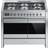 Smeg A2-81 Sort, Rustfrit stål