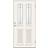 Swedoor Scott Ytterdörr Dekorglas S 0500-N H (90x200cm)
