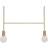 Hübsch Lamp with Bulb Pendel 86cm