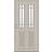 Swedoor Scott Ytterdörr Dekorglas S 3502-Y V (100x210cm)