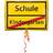 Amscan Foil Ballon Junior Shape Schulanfang Schild