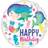 Amscan Foil Ballon Sea life Happy Birthday Standard