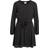 Vila Long Sleeved Mini Dress - Black