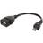 Maclean USB A-USB Micro-B 2.0 M-F 0.2m