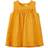 Name It Baby Floral Print Corduroy Dress - Yellow/Golden Orange (13169260)