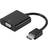 Vivanco HDMI-VGA/3.5mm M-F 0.1m