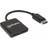 Manhattan Displayport-2DisplayPort M-F Adapter