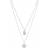 Pilgrim Valkyria Necklace - Silver