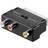 Goobay Scart - 3RCA Adapter M-F