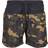 Urban Classics Block Badebukser - Sort/Brun Camo