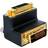 DeLock 29pin DVI-DVI M-F Angled Adapter