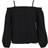 Urban Classics Ladies Cold Shoulder Longsleeve - Black