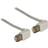 DeLock S/FTP Cat5e RJ45 (2x angled) 0.5m