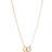 Efva Attling Mini Twosome Necklace - Gold
