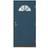 Leksandsdörren Tidlös Mälarvik Ytterdörr Katedralglas S 6020-B V (100x210cm)