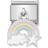 Nomination Composable Classic Link Rainbow with Cloud Charm - Silver/Multicolour